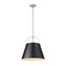 Z-Lite Z-Studio 1 Light Pendant, Matte Black 726P18-MB+BN - alternate 1